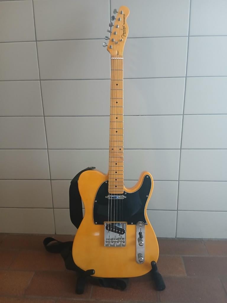 Funder Telecaster Butterscotch - Zo goed als nieuw, Ophalen of Verzenden, Zo goed als nieuw, Solid body, Fender