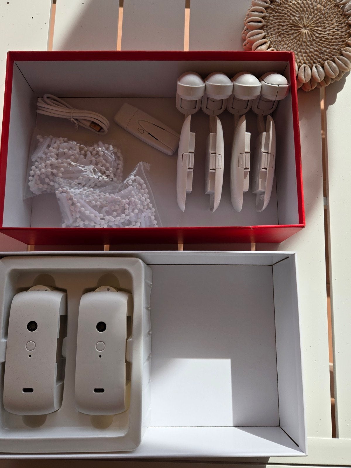7x Automatische Smart Blinds Motor Set - Nieuw in doos, Nieuw, Kunststof, Ophalen of Verzenden, Modern