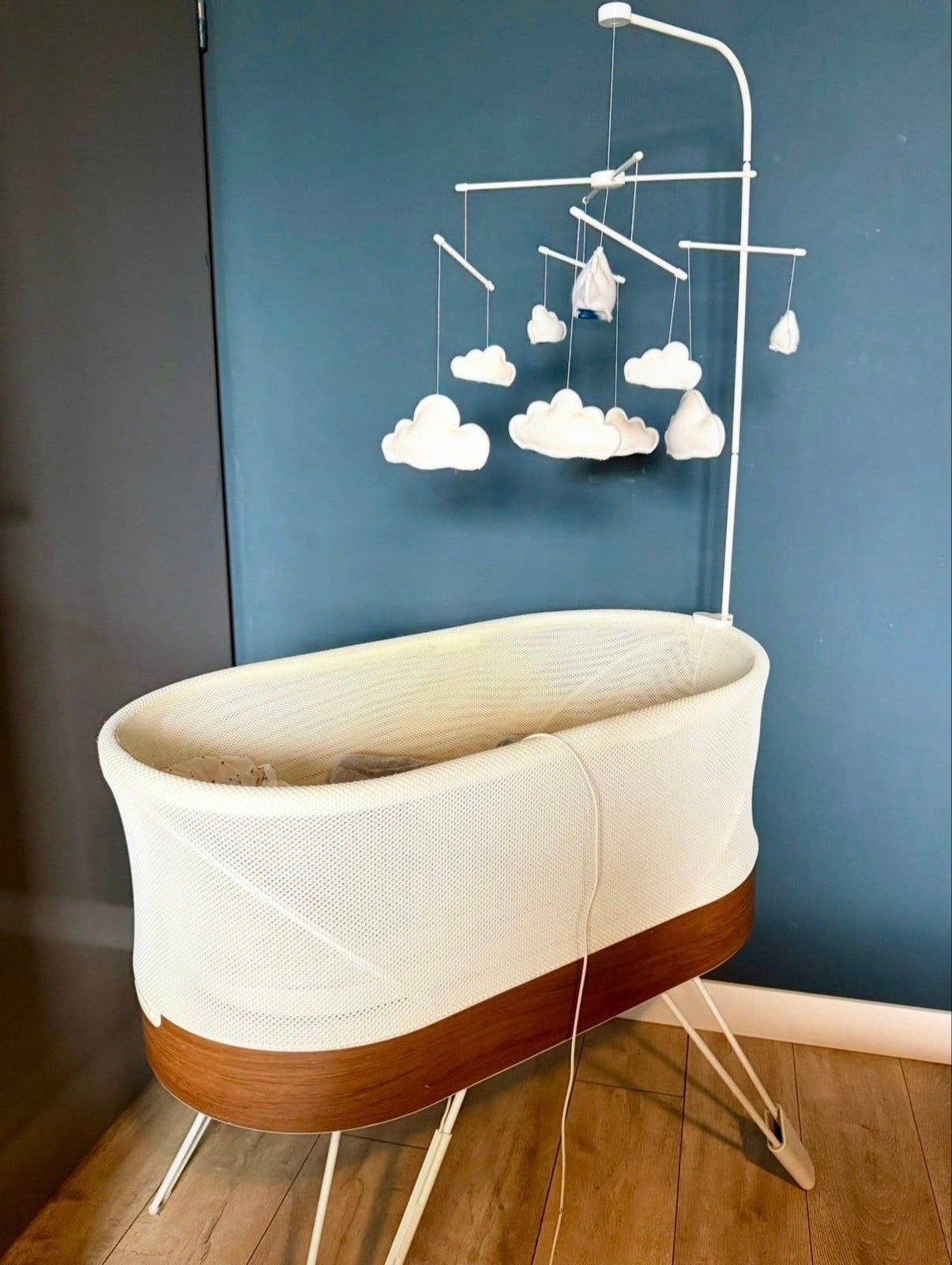Te Huur! Happiest baby Snoo wieg met accesoires, Ophalen of Verzenden, Zo goed als nieuw, Wieg