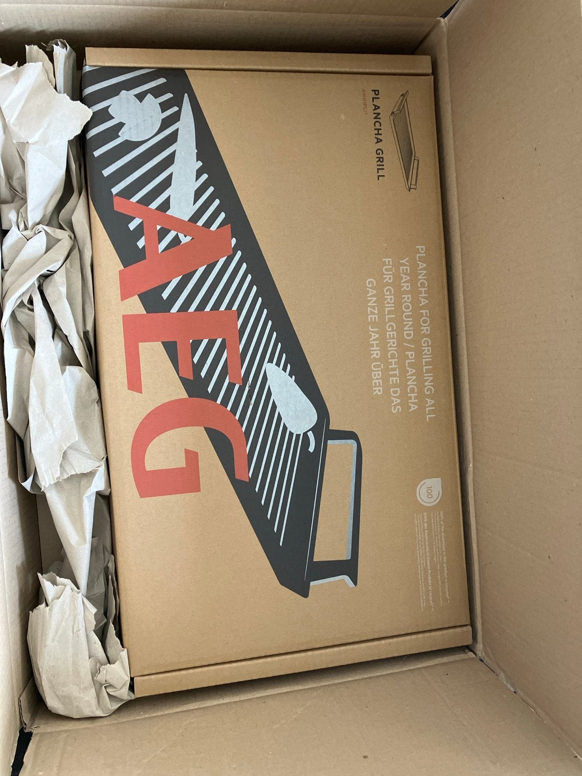 AEG A9HHPG11 Plancha Grill nieuw in doos, Ophalen of Verzenden, Nieuw