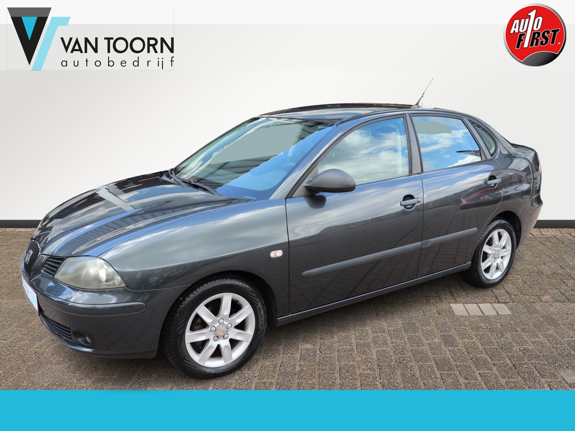 SEAT Cordoba 1.4-16V Last Edition Nette auto, ruime kofferba, Auto's, Seat, Voorwielaandrijving, Zwart, 4 cilinders, Origineel Nederlands