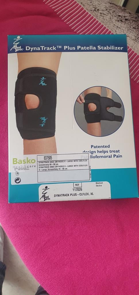 Kniebrace patella stabilizer XL nieuw, Ophalen of Verzenden, Nieuw