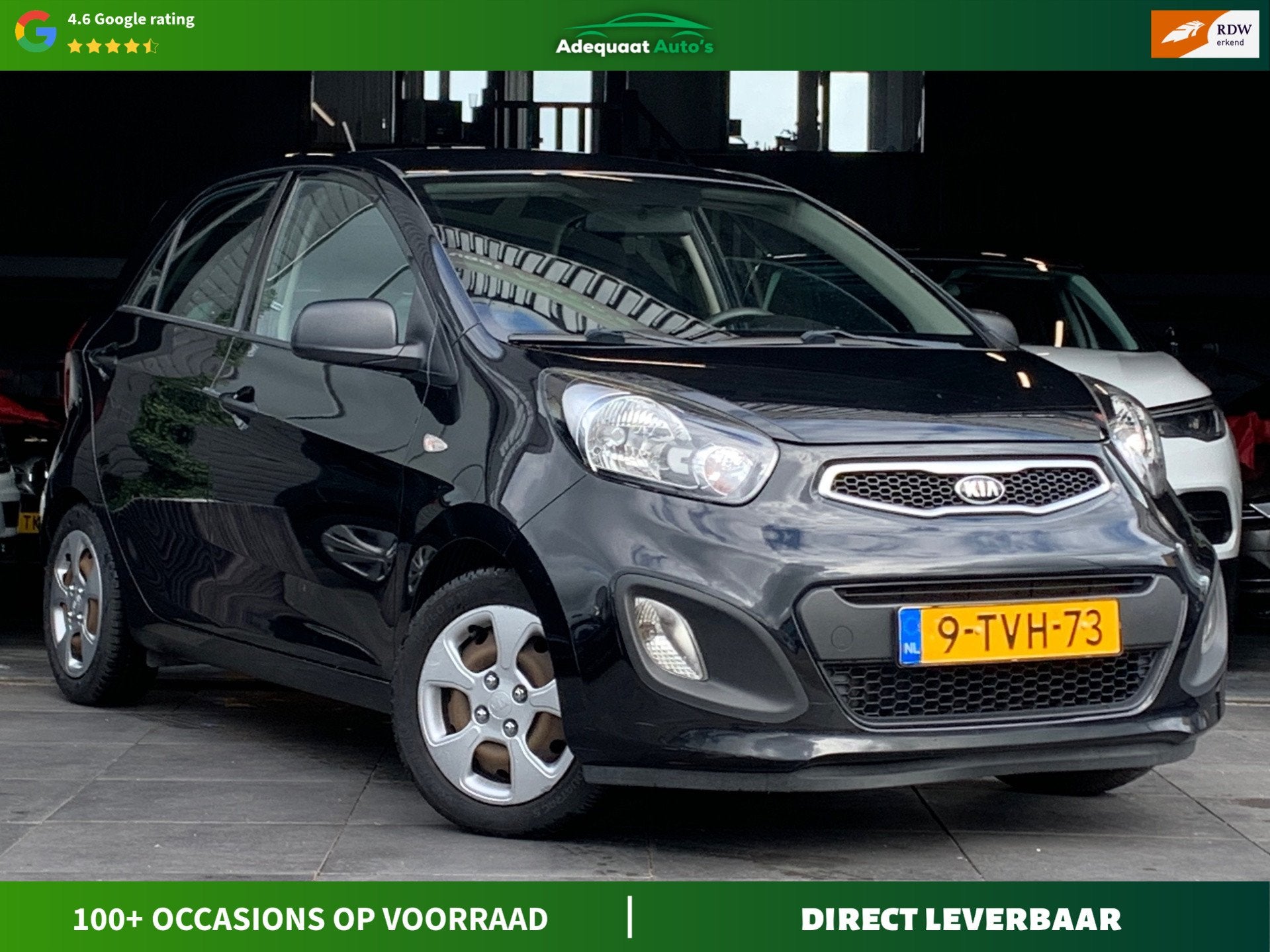 Kia Picanto 1.0 CVVT ISG Comfort Pack|1e eig|NAP|Trekhaak, Auto's, Voorwielaandrijving, Euro 5, Stof, Gebruikt