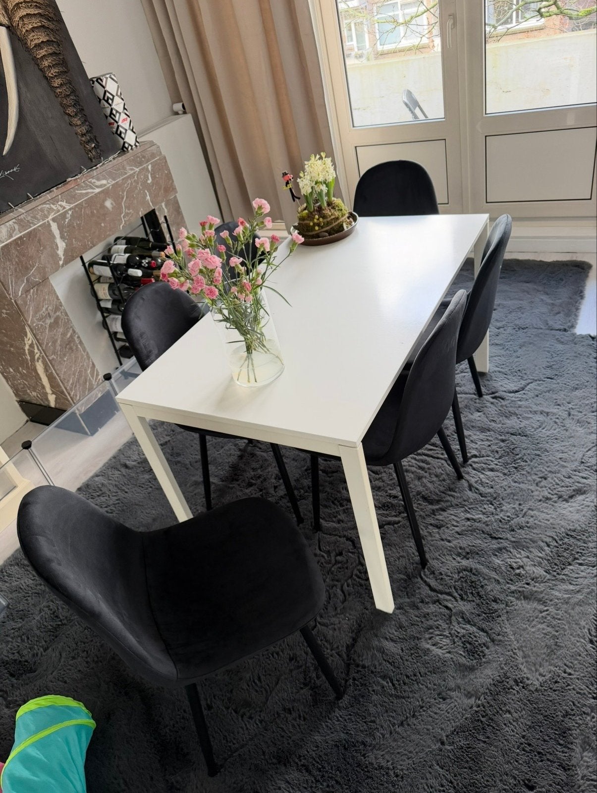 Fluffy Vloerkleed Comfy Deluxe Hoogpolig Grijs 230x330cm, Ophalen, Fluffy hoogpolig, 200 cm of meer, Zo goed als nieuw