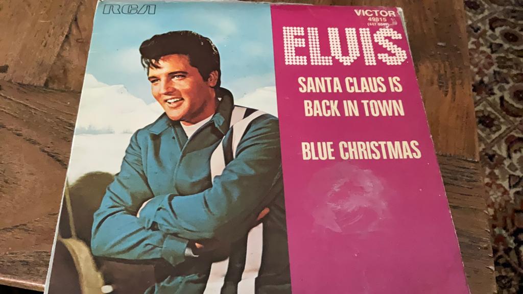 Elvis Presley. Santa Claus is back town, Ophalen of Verzenden, Zo goed als nieuw, Pop