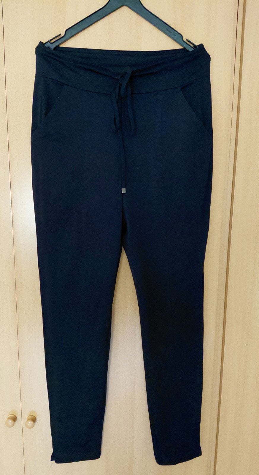 travelstof dames broek S, Ophalen, Zo goed als nieuw, Blauw, Lang