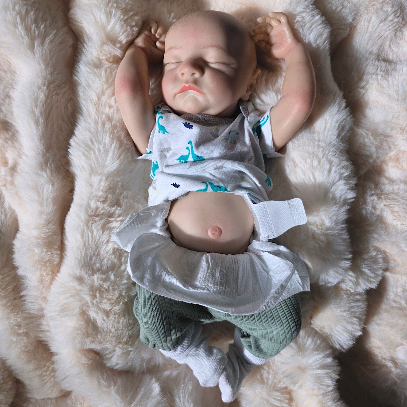 Reborn baby pop JONGEN - Joey - 50 cm - Full body Vinyl, Verzamelen, Geshuoshangmao@163.com, Nieuw, Ophalen of Verzenden, Levensecht of Reborn