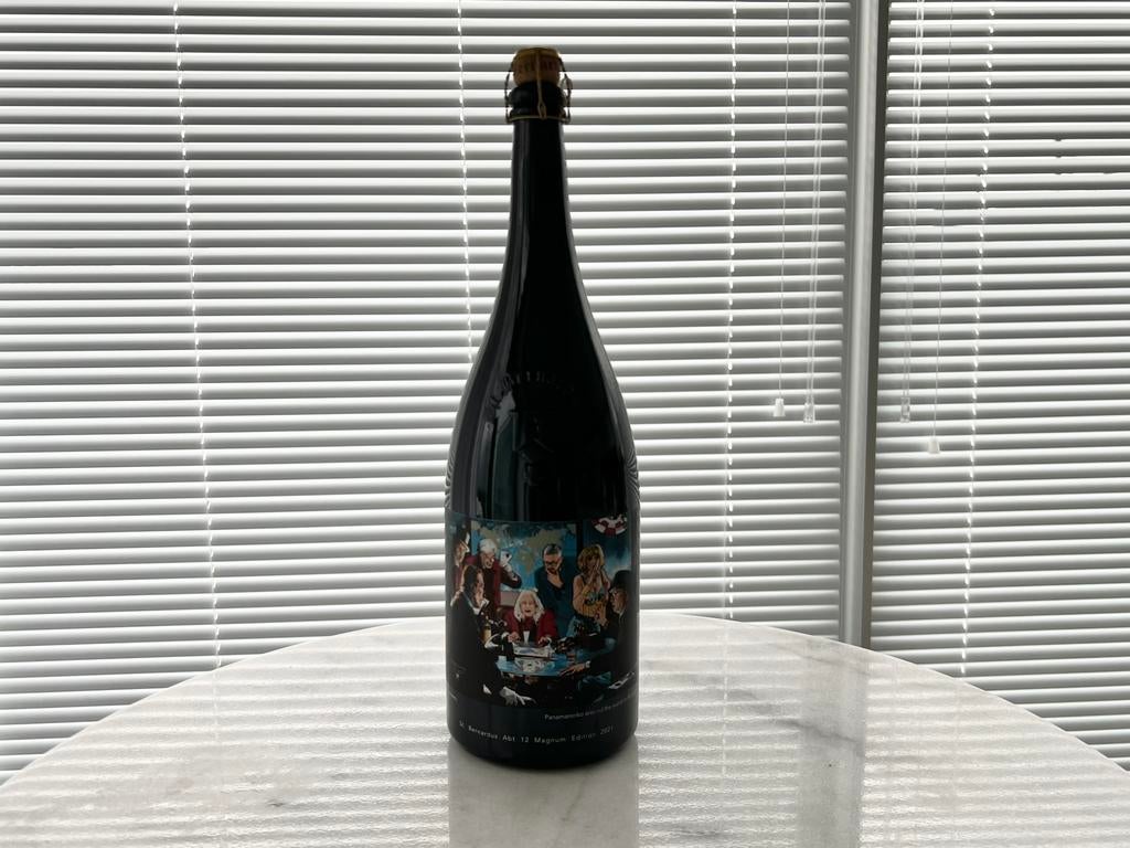 St. Bernardus Abt 12 magnum 1,5 liter Panamarenko etiket '21, Verzamelen, Biermerken, Ophalen, Nieuw, Flesje(s), Overige merken