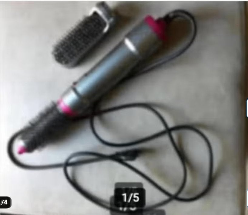 Föhn met borstel 1000 Watt, Ophalen of Verzenden, Zo goed als nieuw, Föhn of Haardroger