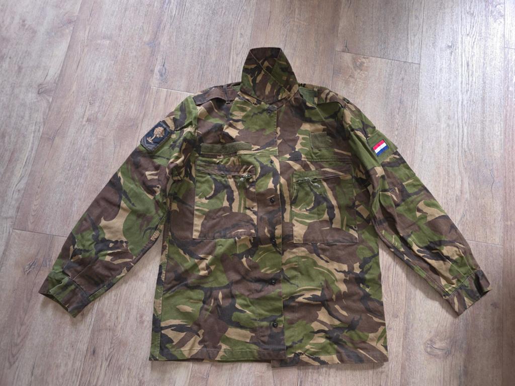 Nederlands Leger Camouflage Jas - Maat M, Ophalen of Verzenden, Landmacht, Nederland, Kleding of Schoenen