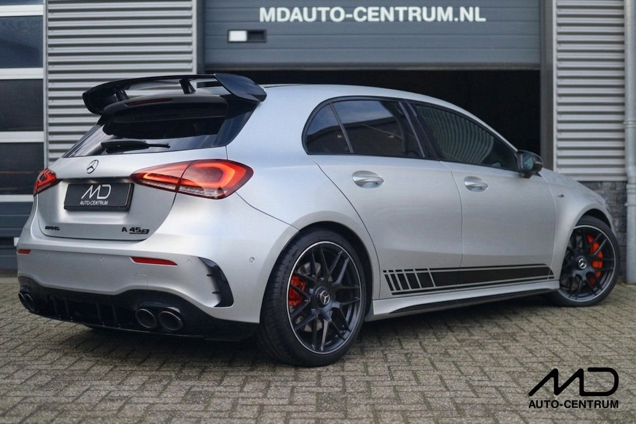 Mercedes-Benz A-klasse AMG 45 S 4MATIC+| Pano| Aero| Schaals, Automaat, Gebruikt, 4 cilinders, 1535 kg