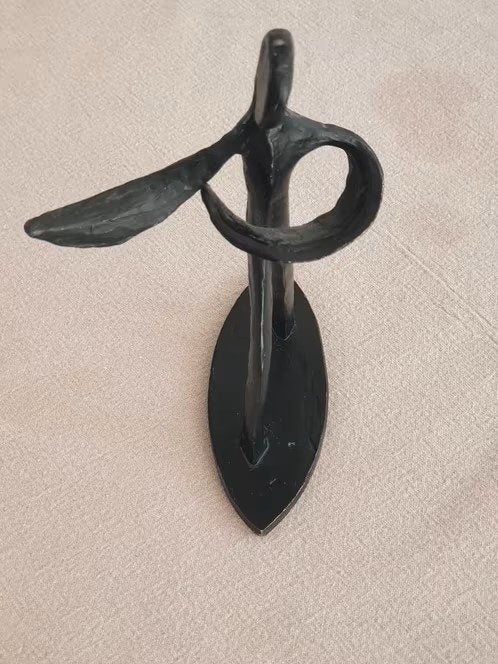 Design metalen beeldje DE ZAAIER, uitgegeven DE RUITER SEEDS, Antiek en Kunst, Ophalen