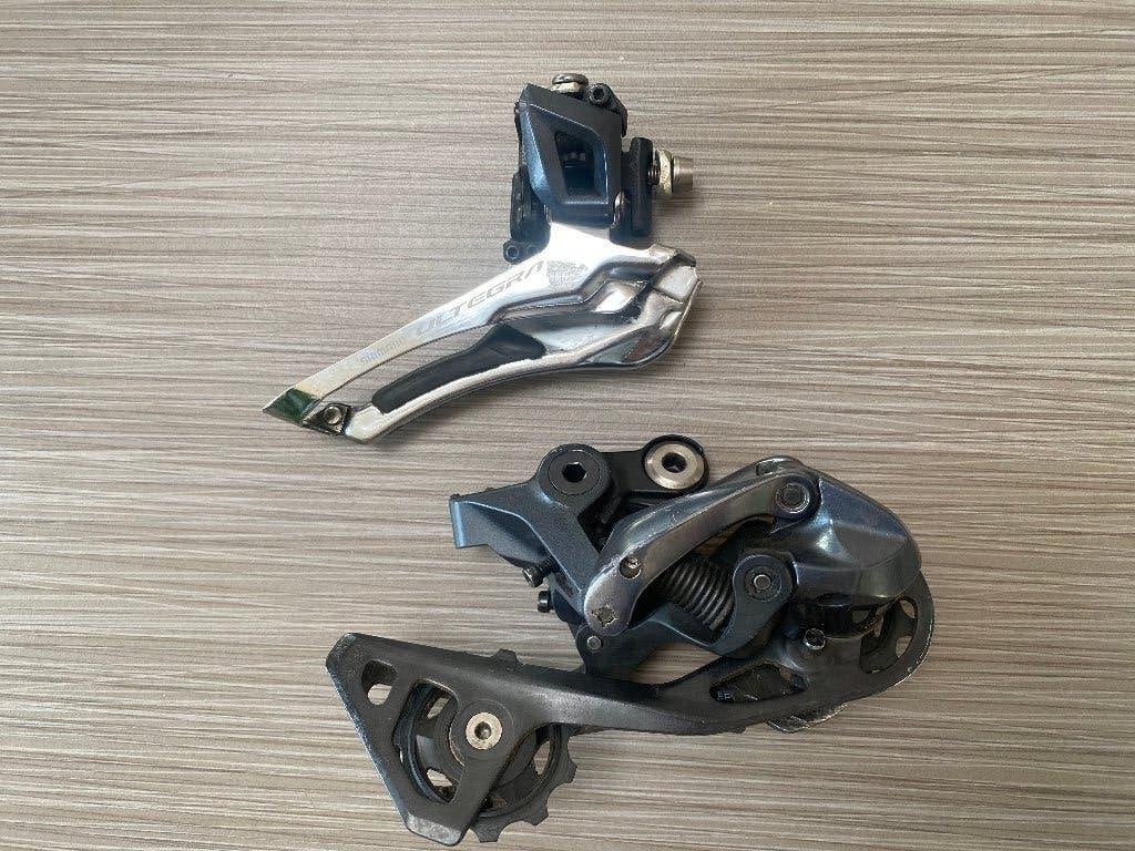 Shimano Ultegra 11 speed voor- en achterderailleur (GS), Ophalen of Verzenden, Gebruikt, Overige typen