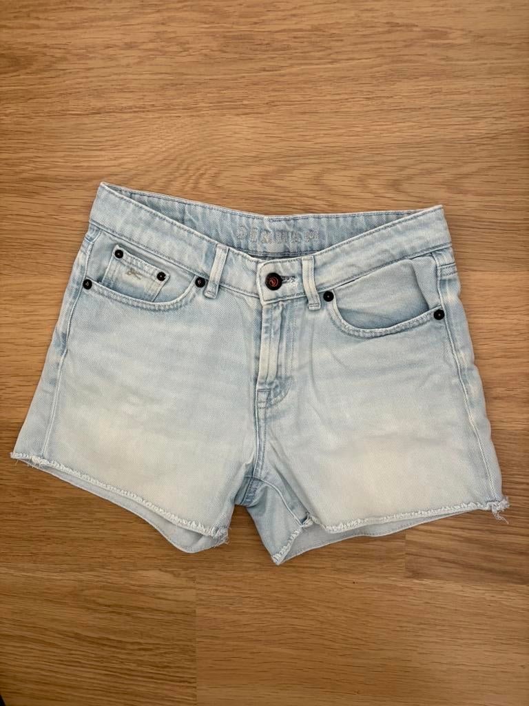 Denham short, Ophalen of Verzenden, Zo goed als nieuw, Blauw, W27 (confectie 34) of kleiner