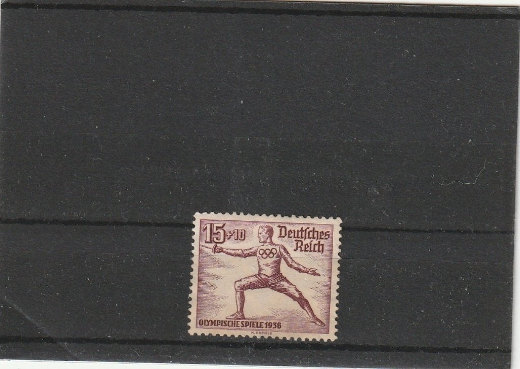 1936 Schermer (MP5010), Verzenden, Duitse Keizerrijk, Gestempeld