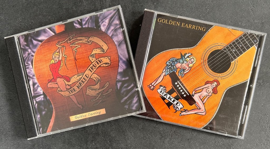 GOLDEN EARRING - Naked & Naked II ( 2 CDs ), Ophalen of Verzenden, Zo goed als nieuw, Poprock