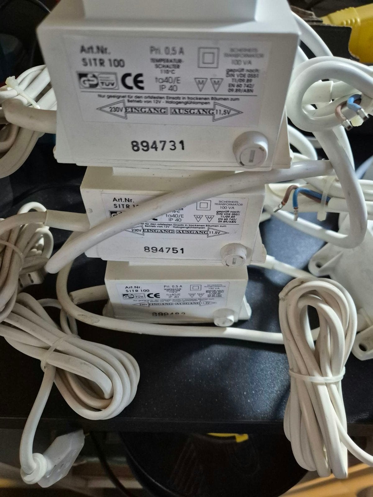 SCHIEBER Trafo SITR 100/150 - 230V naar 11.5V, Doe-het-zelf en Verbouw, Ophalen of Verzenden, Gebruikt, Overige merken, Overige typen