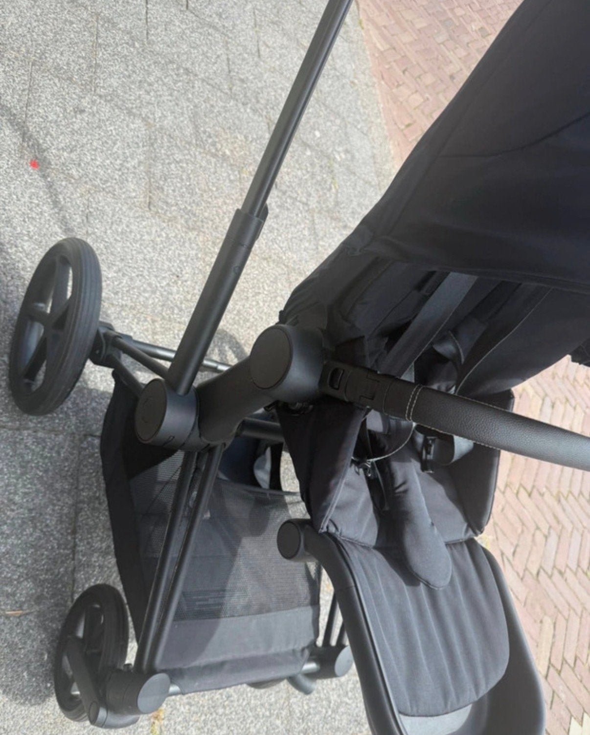 CYBEX Platinum Priam, Kinderen en Baby's, Kinderwagens en Combinaties, Gebruikt, Combiwagen, Met reiswieg, Ophalen