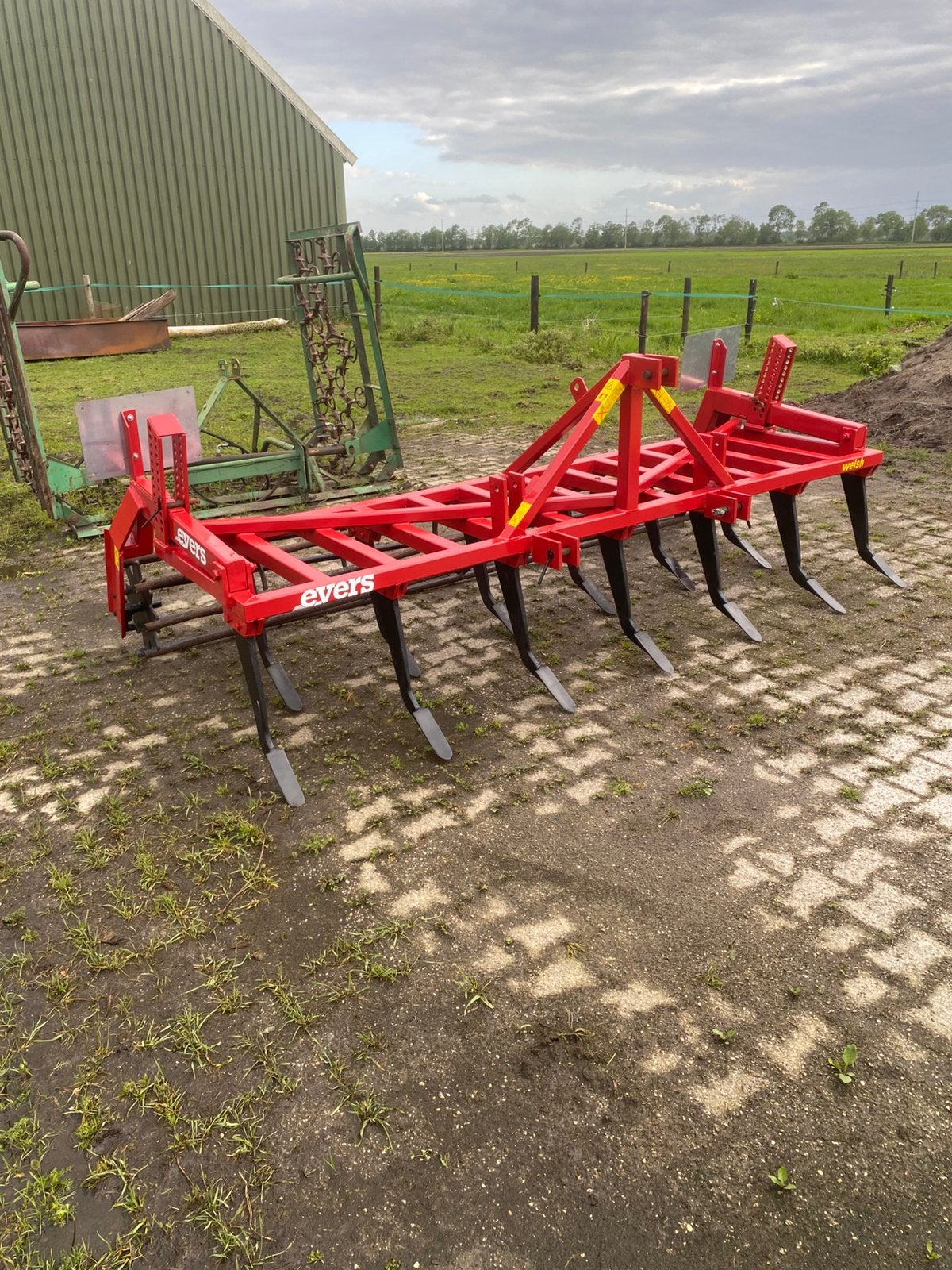 Evers cultivator 13 tand, Ophalen, Grondbewerking