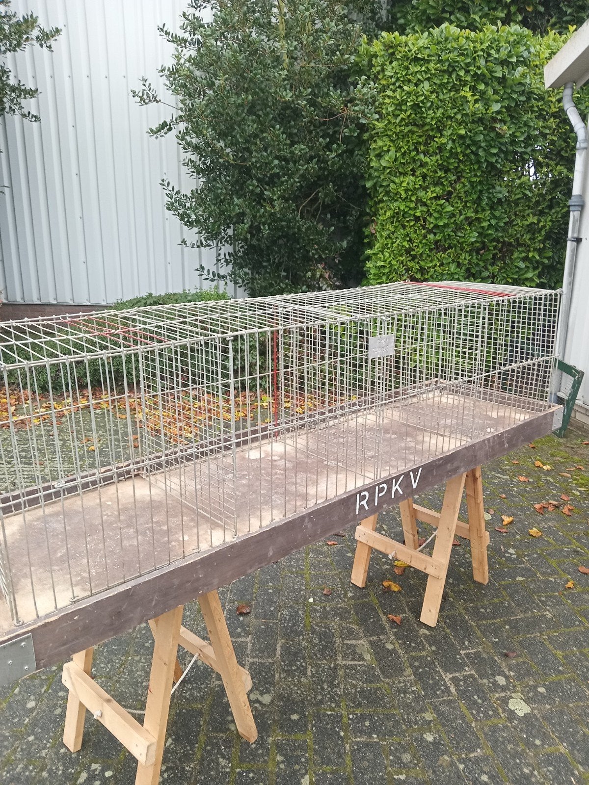 Te koop tentoonstellings kooien., Ophalen, Hout, Vogelkooi