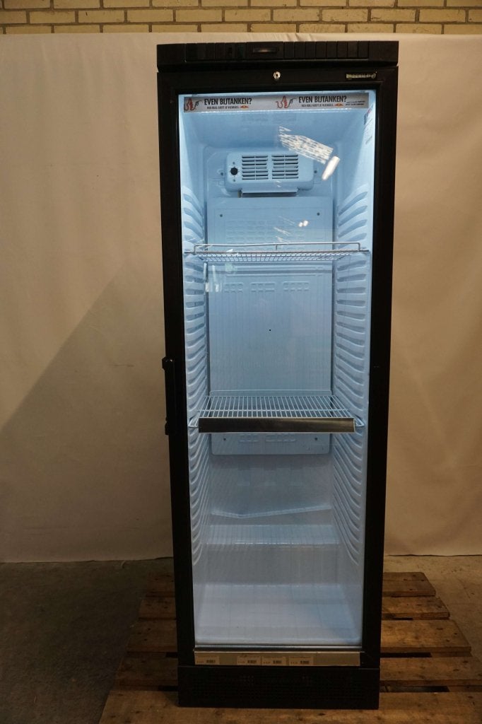 Tefcold glasdeurkoelkast glasdeur koeling drankkoeling, Gebruikt, Niet ingevuld, Koelen en Vriezen, Niet ingevuld