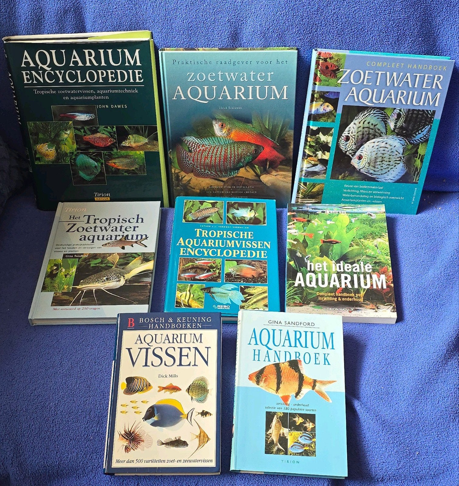 Diverse boeken over vissen en aquariums, Boeken, Dieren en Huisdieren, Ophalen of Verzenden, Zo goed als nieuw, Vissen