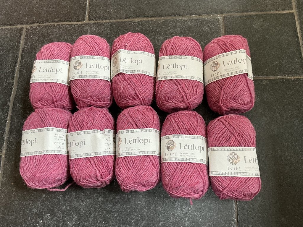 10 bollen istex Lettlopi kleur 1412 100% wol, Breien of Haken, Nieuw, Ophalen of Verzenden, E
