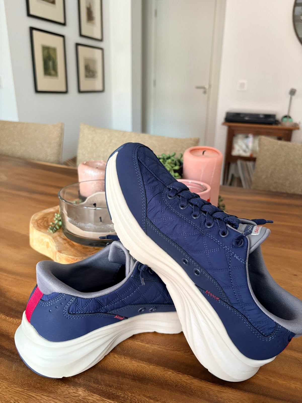 Skechers Slip-ins Sneakers Maat 39 - Zo goed als nieuw, Kleding | Heren, Ophalen of Verzenden, Zo goed als nieuw, Blauw, Sneakers of Gympen