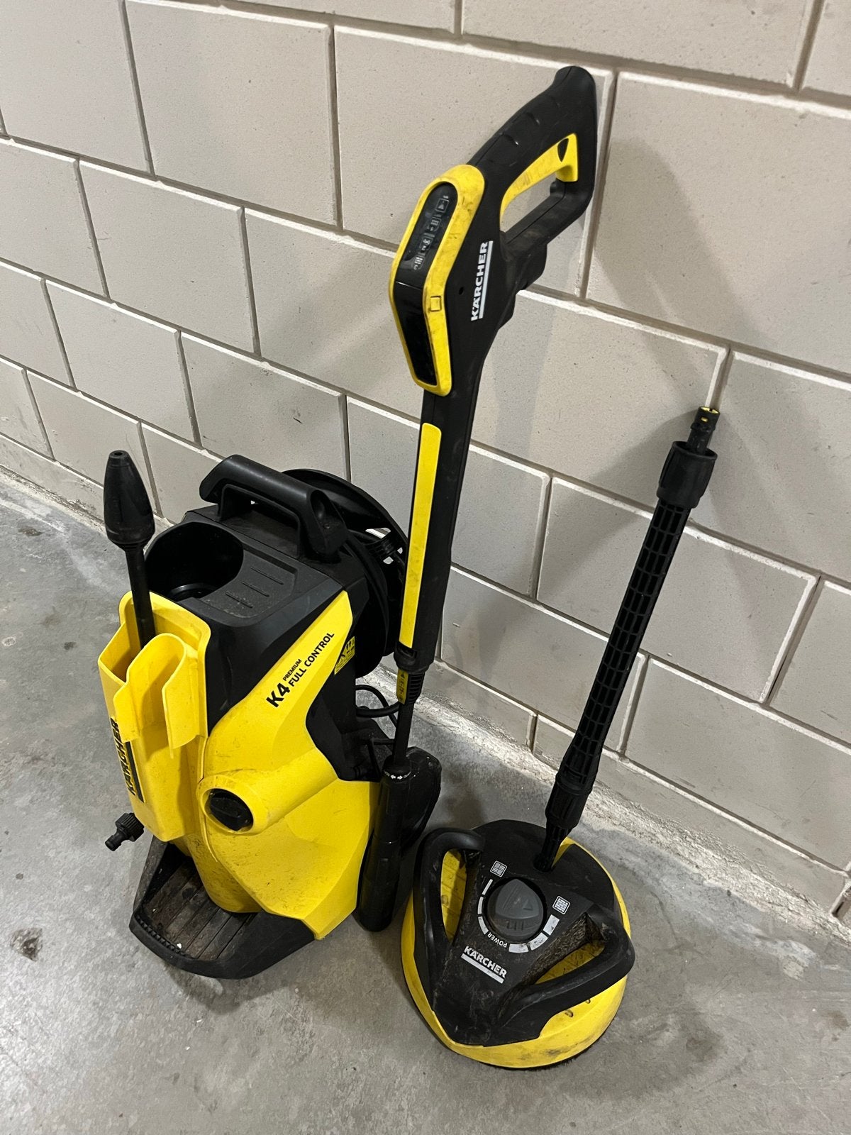 Karcher K4 Full Control hogedrukreiniger met T-Racer, Ophalen, Gebruikt, Overige typen