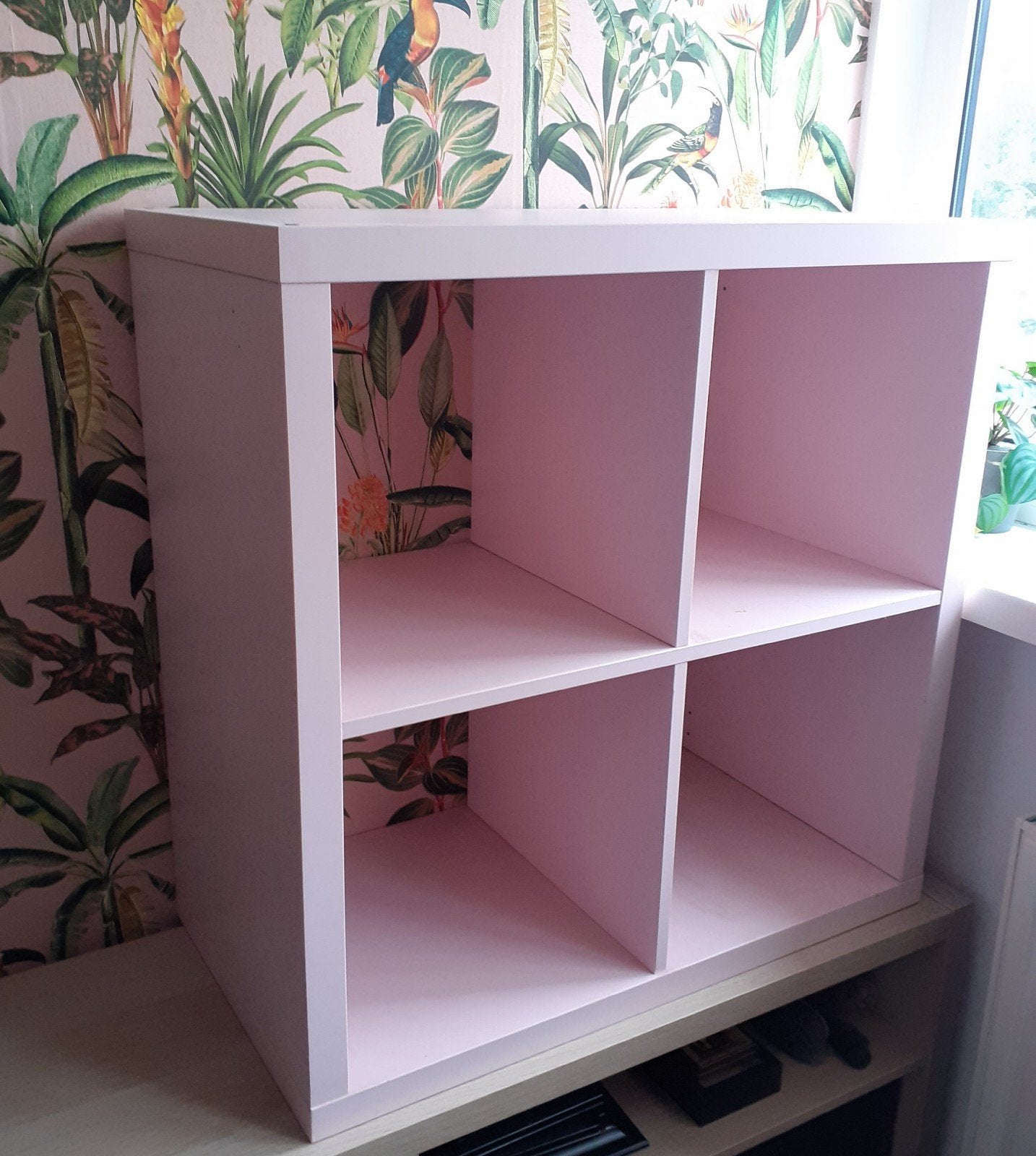 Ikea Kallax kast roze, Ophalen, Gebruikt, 50 tot 100 cm, Minder dan 100 cm
