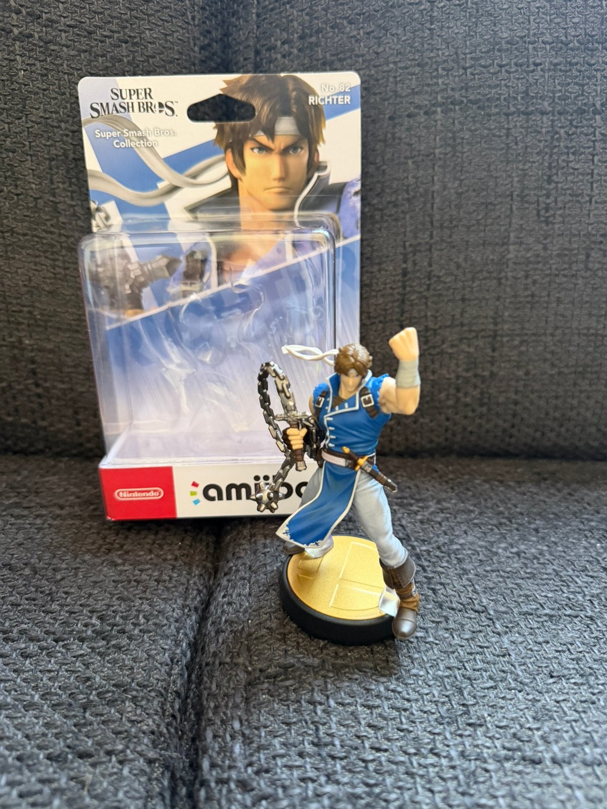 Smash Bros Amiibo Richter Belmont ZGAN (met doos), Ophalen of Verzenden, Zo goed als nieuw, Switch, Overige typen