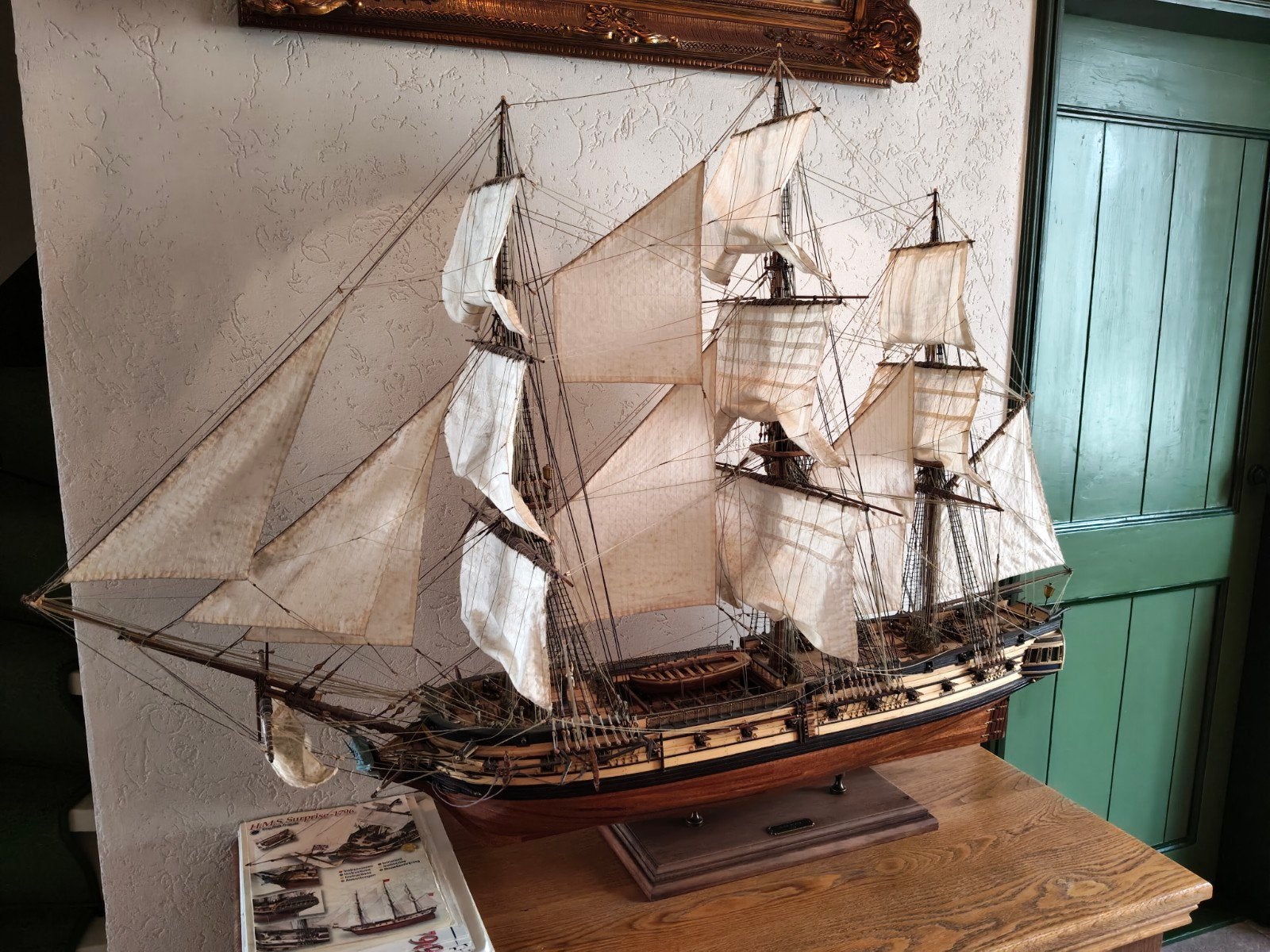 Houten Schaalmodel HMS Surprise 1:48 - Artesanía Latina, Ophalen, Gebruikt, 1:32 tot 1:50, Overige merken