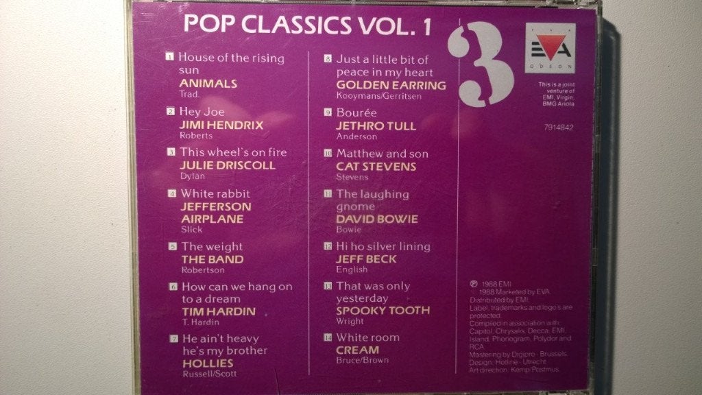 Pop Classics 3 Volume 1, Cd's en Dvd's, Ophalen of Verzenden, Zo goed als nieuw, Pop