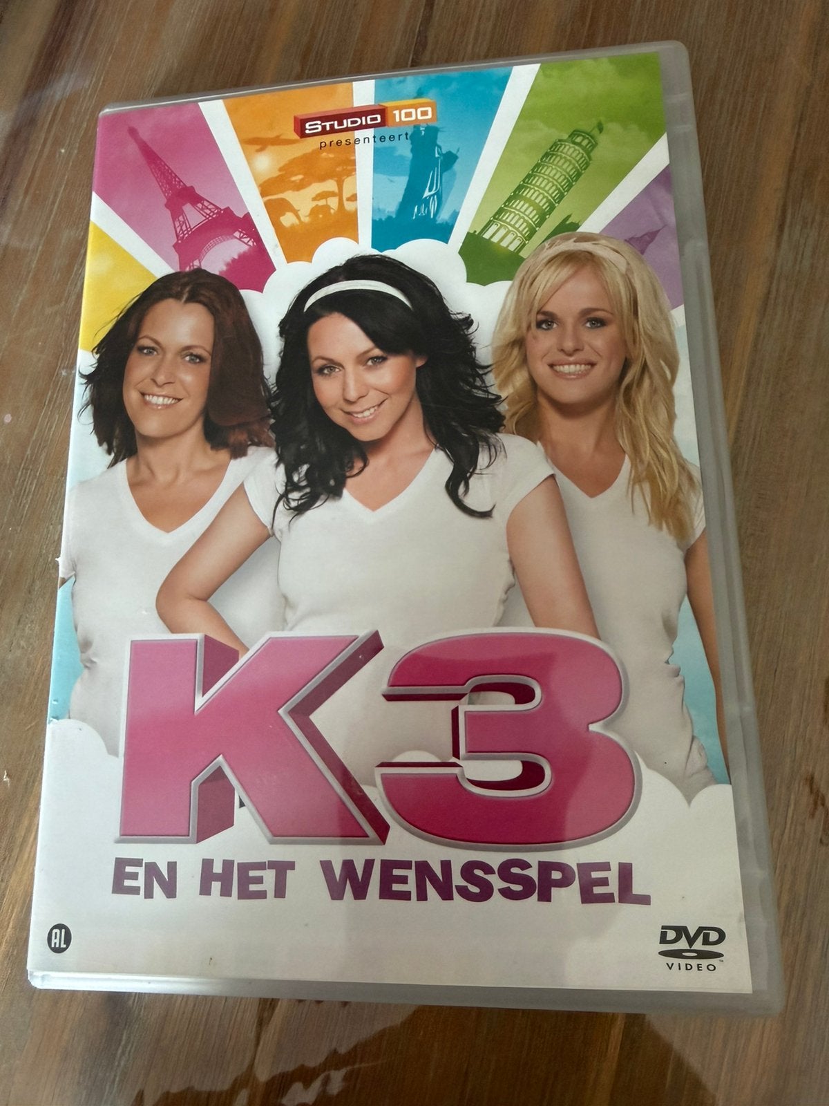 K3 en het Wensspel DVD - Studio 100, Gebruikt, Alle leeftijden, Overige genres, Ophalen of Verzenden
