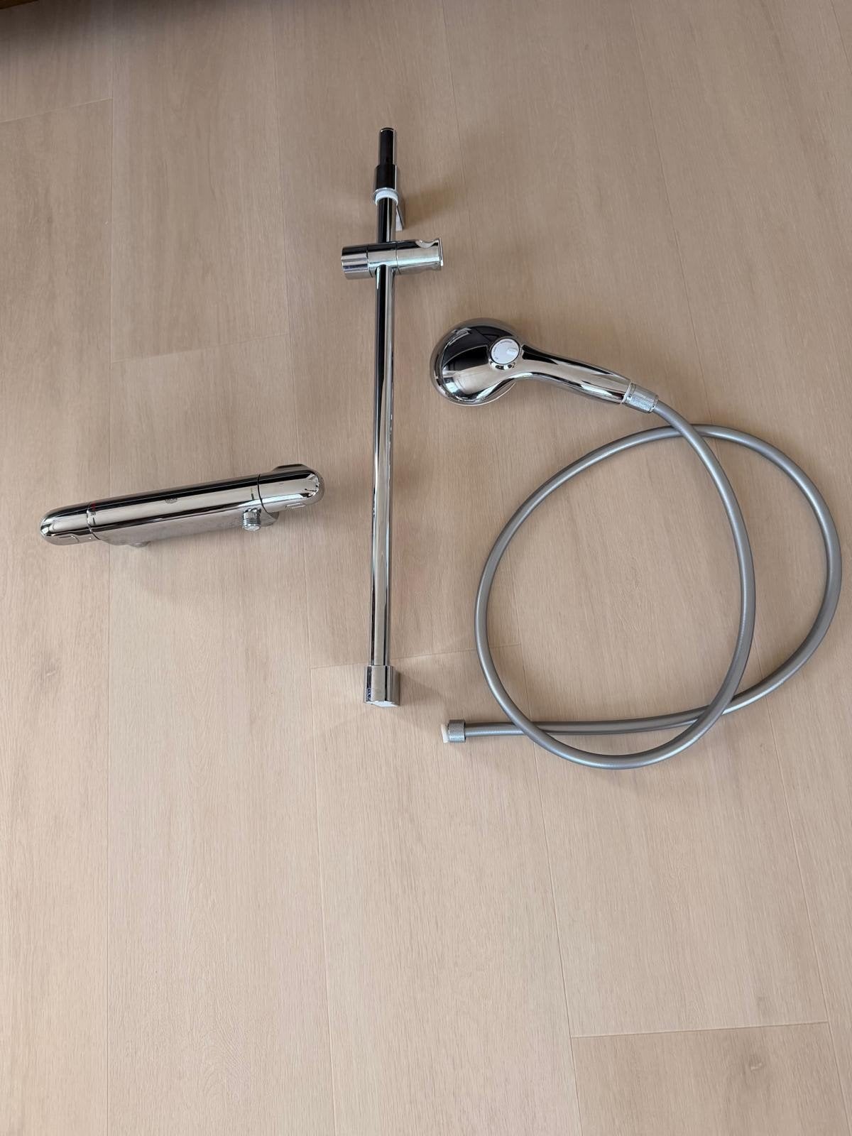 doucheset met thermostaat kraan Grohe Z.G.A.N, Ophalen, Zo goed als nieuw, Douche
