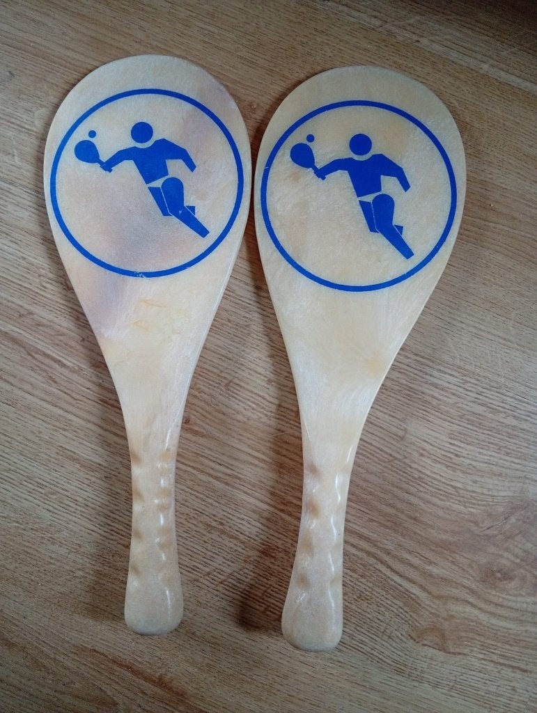 Pelota rackets olympische spelen, Overige merken, Ophalen of Verzenden, Zo goed als nieuw, Racket