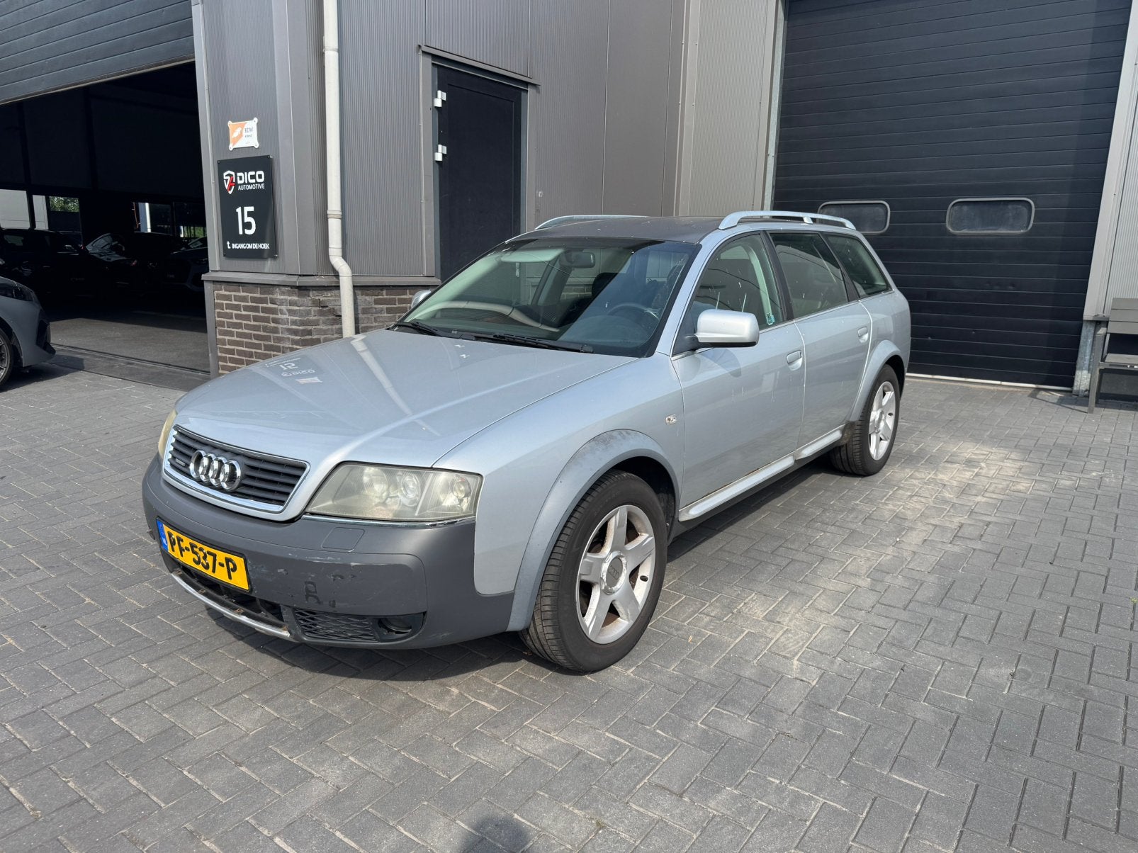 2005 Audi A6 Allroad 2.7 Bi-turbo | Luchtvering | Cruise |, Auto's, Audi, Zwart, 2671 cc, Leder, Stationwagon