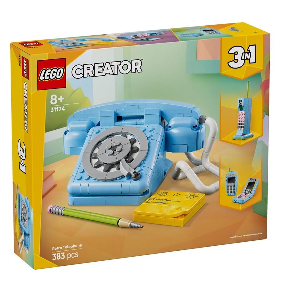 LEGO® Creator 31174 Retro Telefoon * ‘t LEGOhuis *, Lego, Nieuw, Ophalen of Verzenden, X