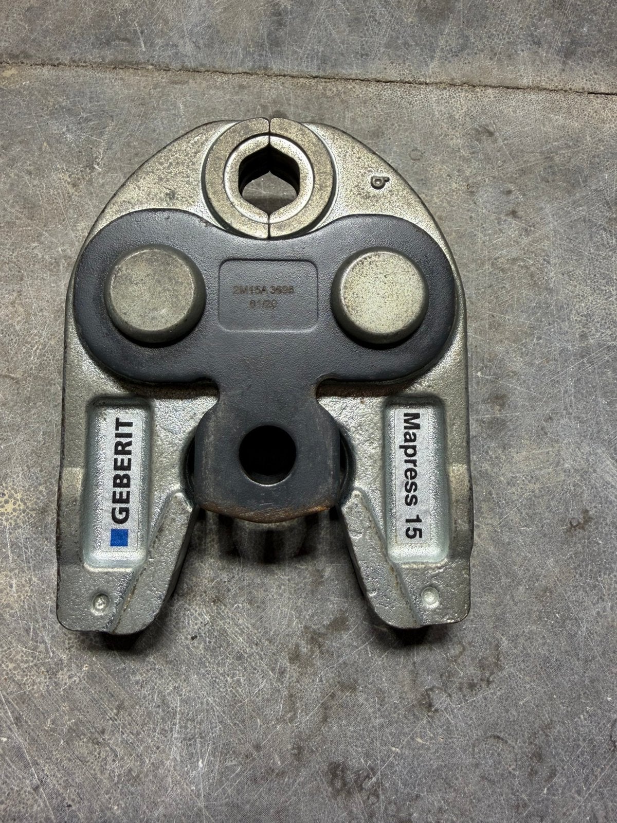 Persbek m15 gebruikt, Ophalen, Gebruikt