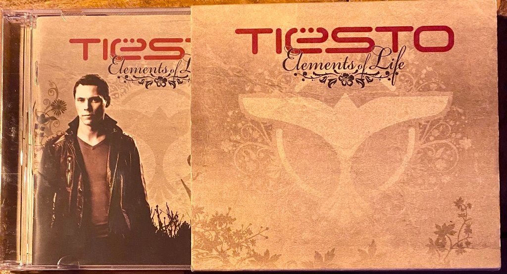 Tiësto – Elements Of Life (NM/NM, met originele slipsleeve), Ophalen of Verzenden, Zo goed als nieuw, Techno of Trance