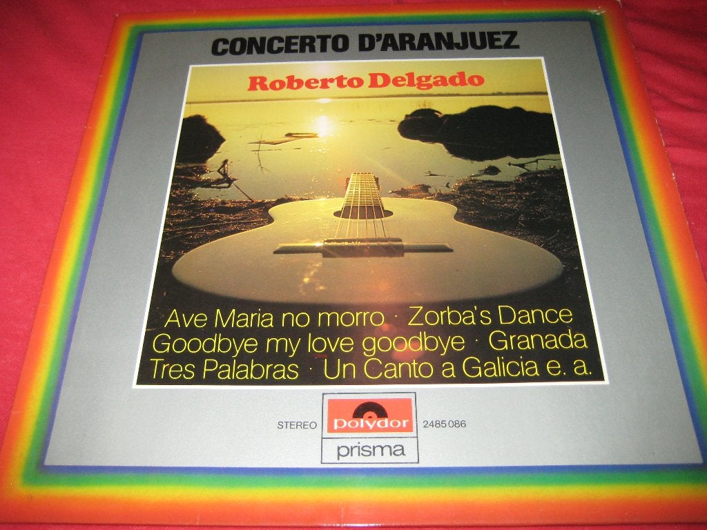 LP, Roberto Delgado: Concerto d` Aranjuez, Ophalen of Verzenden, Zo goed als nieuw, LP