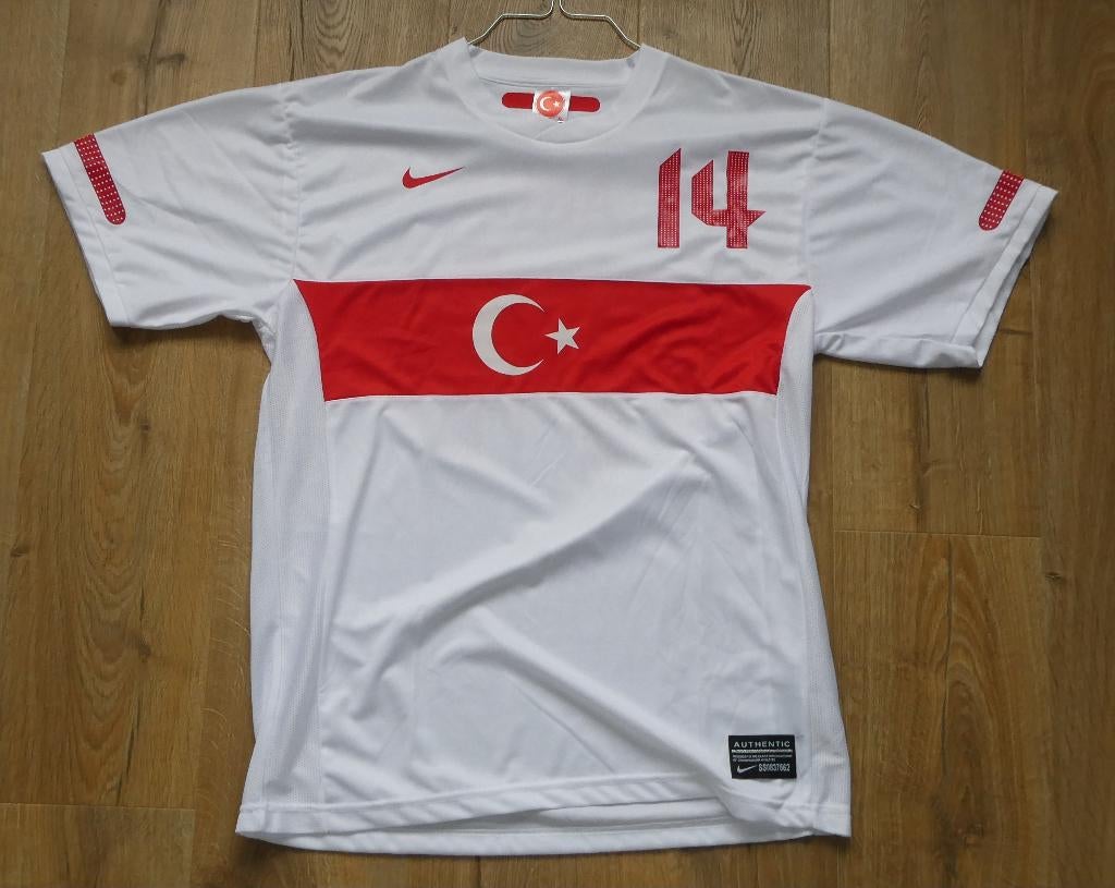 voetbalshirt Turkije wk 2010 XL Arda wk voetbal, Ophalen of Verzenden, Zo goed als nieuw, Buitenlandse clubs, Shirt