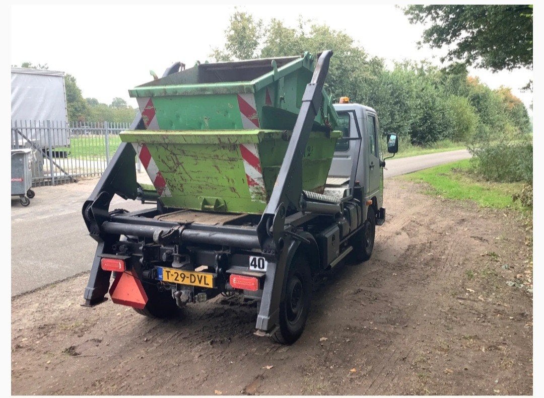 Tekoop mercedes unimog ux100 portaal container wagen mmbs, Particulier, Te koop