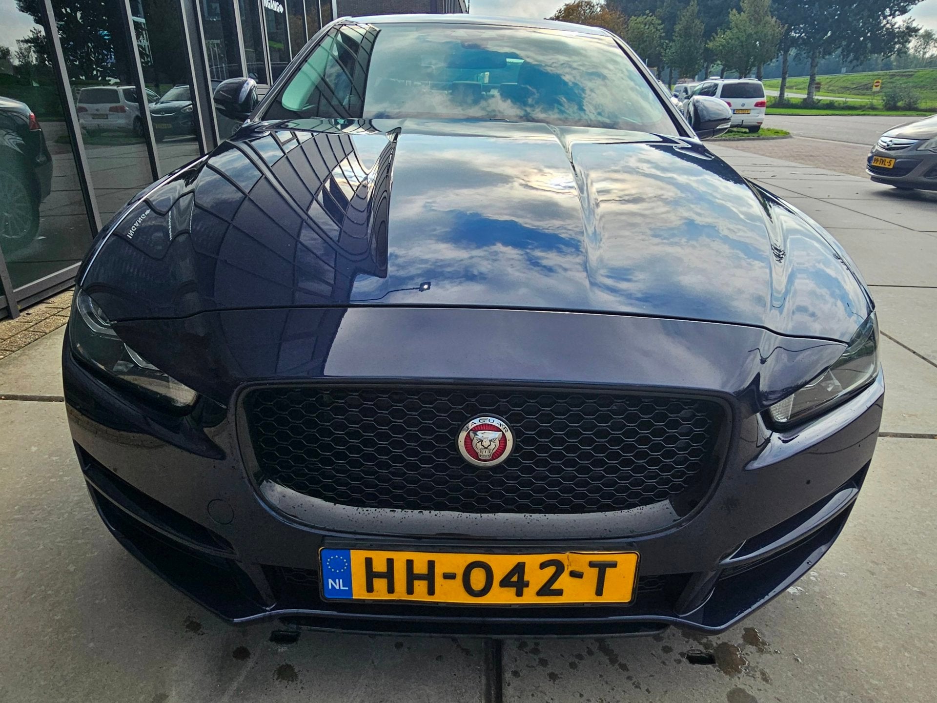 Jaguar XE 2.0 D Portfolio - Leer - Pdc - Navi -, Auto's, Automaat, Achterwielaandrijving, 4 cilinders, Blauw