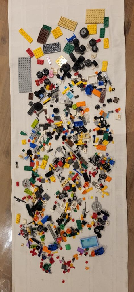 Partij diverse Lego onderdelen - Losse stenen, Gebruikt, Lego, Ophalen of Verzenden, Losse stenen