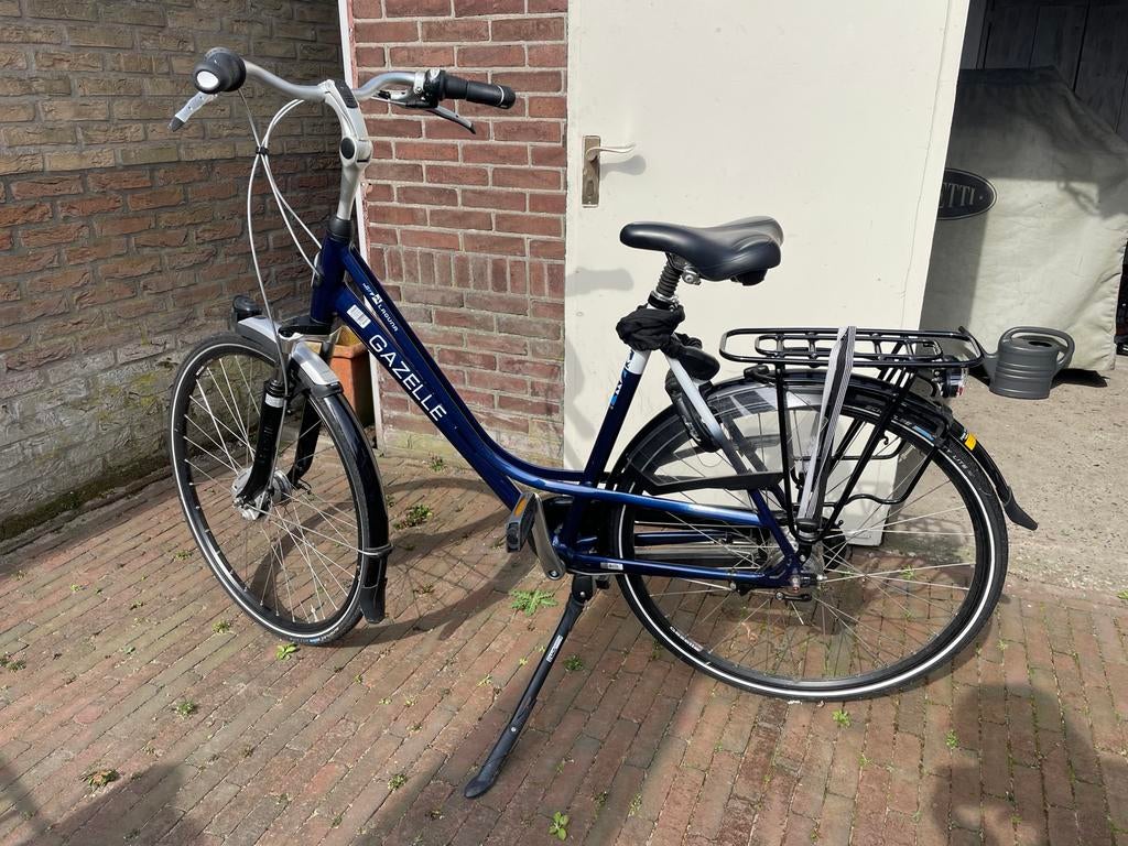 Gazelle Laguna Damesfiets D57 en 7 versnellingen - ZGAN, Ophalen, Velgrem, Versnellingen, 56 cm of meer