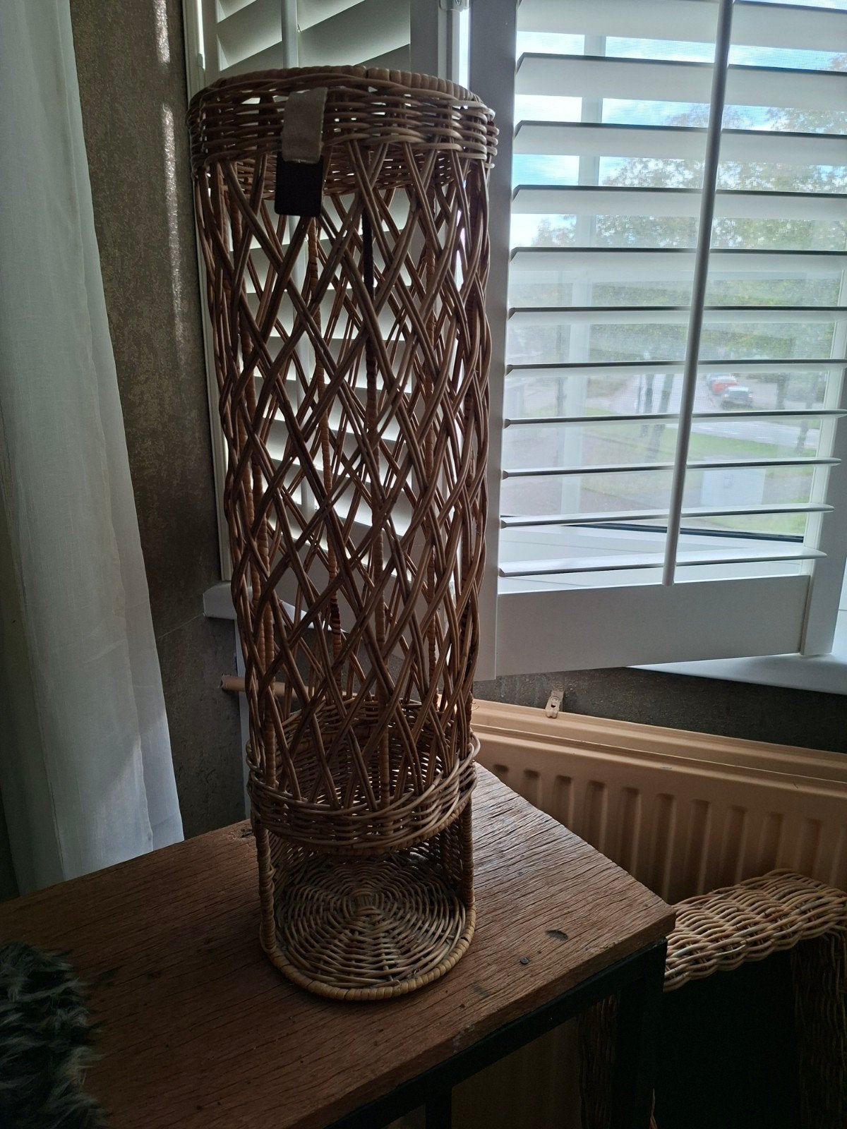Riviera Maison Rattan Closetrolhouder, Ophalen of Verzenden, Natuurlijk materiaal, Bruin, Landelijk
