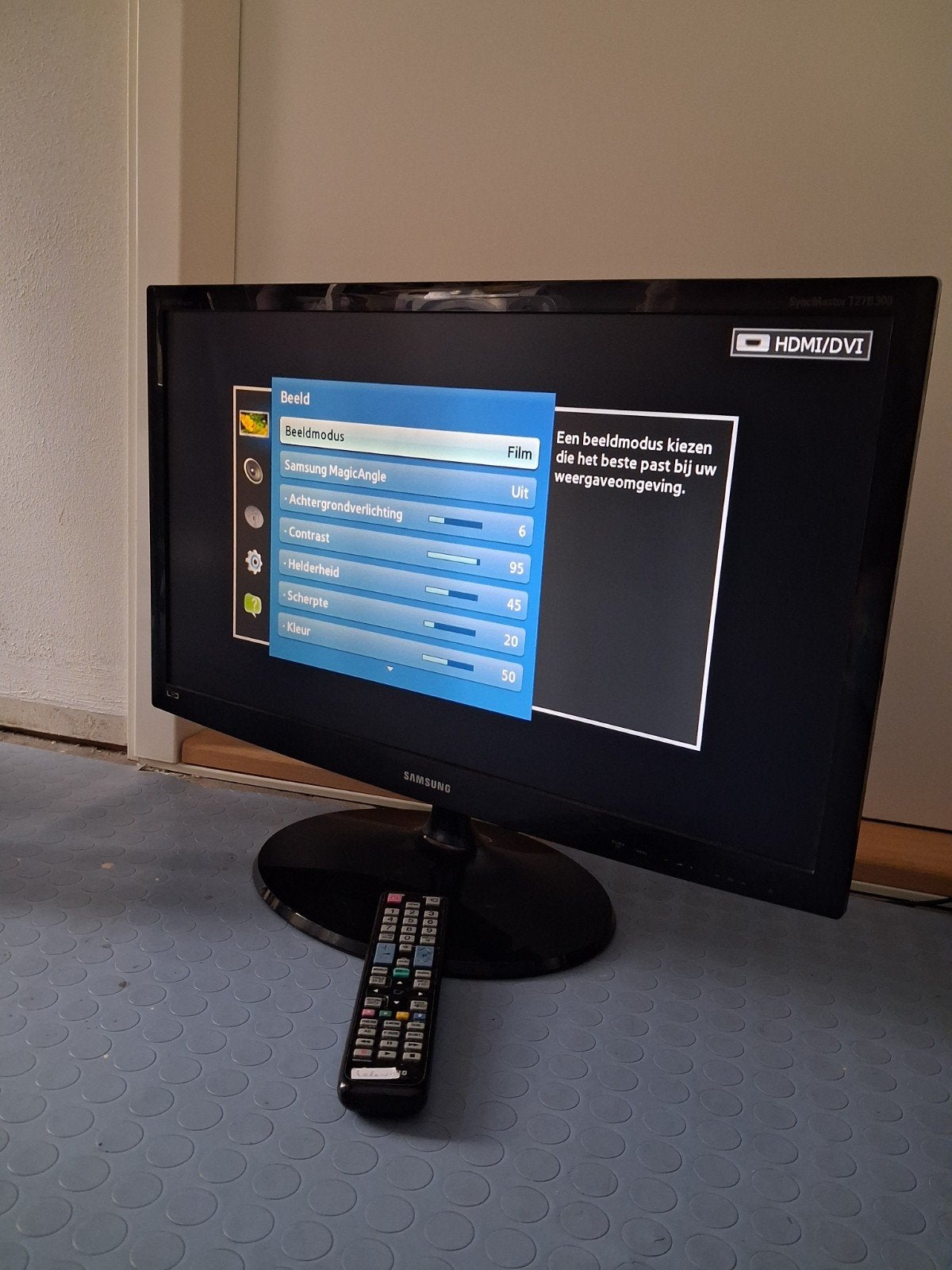 samsung beeldscherm 27"inch, Audio, Tv en Foto, Ophalen, 50 Hz, Samsung, Gebruikt