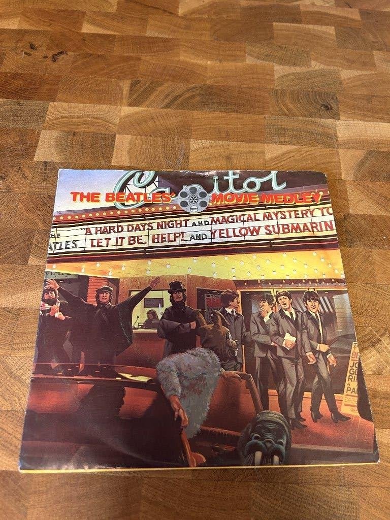 The Beatles movie medley ep/single, Gebruikt, Ophalen of Verzenden, EP, Pop