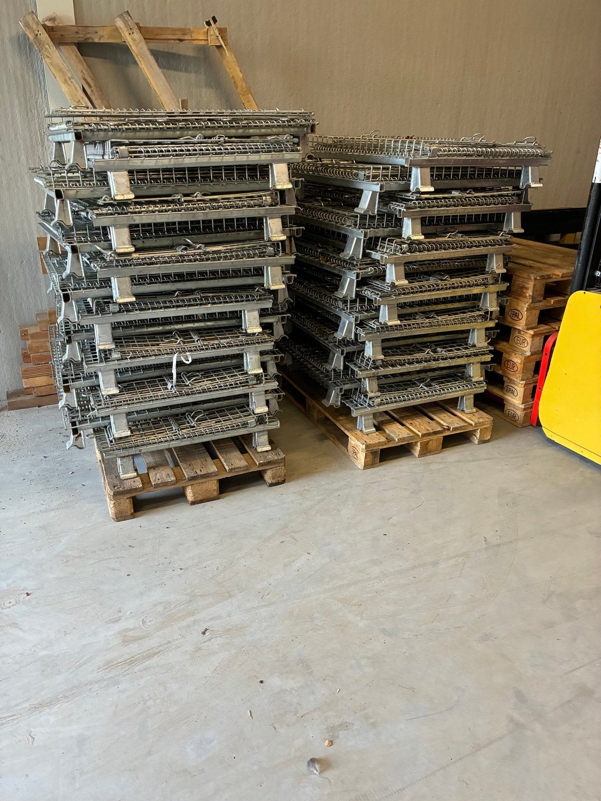 Gaascontainers - Gaasbox - opslag  - stapelbare boxen, Ophalen
